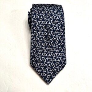 Authentic Rare Vintage HERMES Men’s Necktie. 100% silk, Made in France.